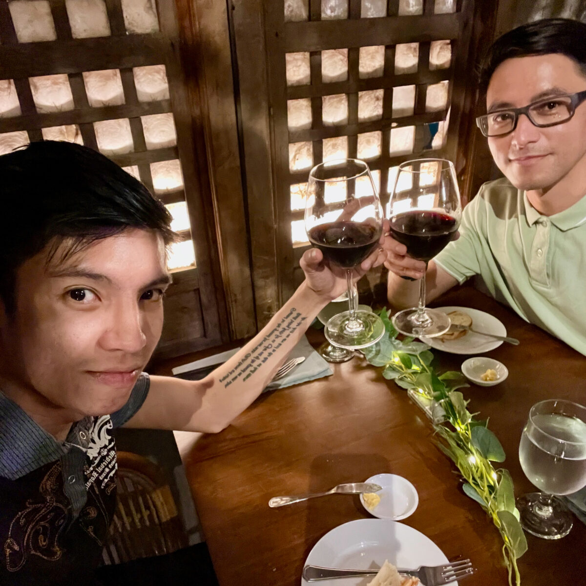 Romantic dinner at Ninyo Fusion Cuisine. September 9, 2022